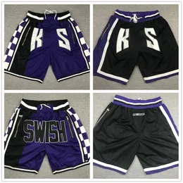 Mężczyzn Basketball Shorts Jason Williams Chris Webber Peja Stojakovic de'aaron Fox Domantas Sabonis Malik Monk Keegan Murray Harrison Barnes Kevin Huerter Sport Pants