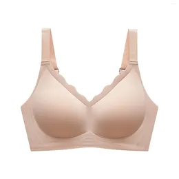 BHs Damen-Kompressions-Sport-BH für Damen, ohne Bügel, gepolstert, ohne Bügel, Push-Up-Bralette, weicher Komfort, nahtlos