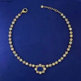 36m6 pingente colares designer luxo clássico retro incrustado strass colar mulheres estendida corrente lindo charme jóias presente entregar irmãs mãe