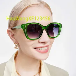 2023 grossist europeisk och amerikansk stil vuxen ny mode godis färgade kvinnor solglasögon