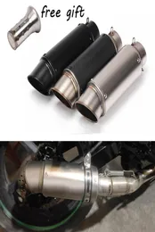 Motorcycle Exhaust System Universal Pipe SC Racing Project Motocross Escape Moto Muffler For Cafe Racer Pit Bike Z750 R6 Mt07 Mt094977217