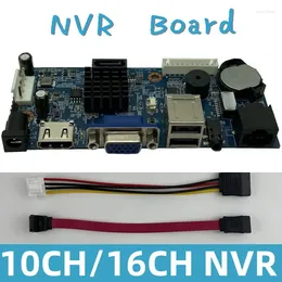 10/16CH 4K H.265 H.264 NVR IVR Rede DVR Placa de gravador de vídeo digital 1 HDD Câmera IP Max 16T OVNIF SATA Linha P2P SeeEasy