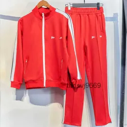 Mens Womens Palm Angles Tracksuits Sweatshirts Suits 남자 스포츠 느슨한 코트 트랙 땀복 디자이너 재킷 후드 후드 바지 스포츠웨어 YH Can5