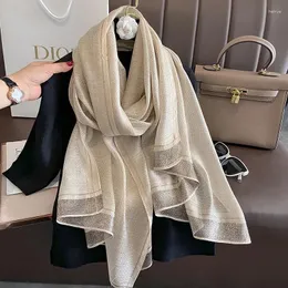 Scarves 80x190cm Women Scarf Winter Warm Solid Silk Wool Shawls Lady Wraps Bufanda Floral Pashmina Luxury Embroidery Warn N29
