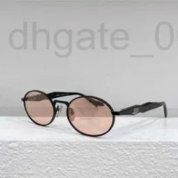 Sunglasses Designer New oval Sunglasses the same type of metal street shooting sunglasses of the Internet celebrity SPR 65Z