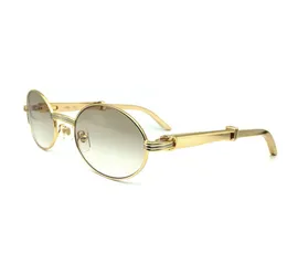 Дизайнерские очки Luxury Brand Designer Carter Glasses Мужчины из нержавеющей стали оптические рамы золотые солнцезащитные очки для женщин круглые мужские Sungl2750201