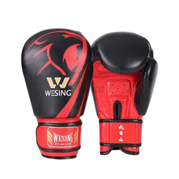 Protective Gear Wesing Kids Boxing Gloves 4oz 6oz 10oz Kickboxing Gloves Training Gloves for Girls Boys Women Men yq240318