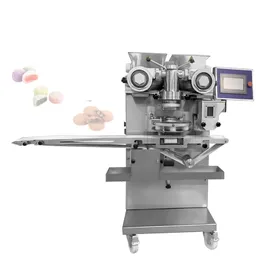 Máquina comercial de fazer pão mochi, extrusora automática de alimentos, torta lunar, enchimento de almôndegas, máquina formadora