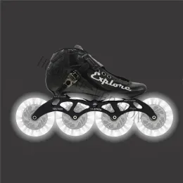 Buty łyżki łyżwiarki Buty LED Flash Shine Wheels dla 4x110mm