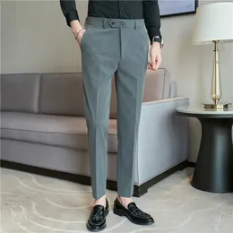 Männer Kleid Hosen 2024 Herbst Neue Slim Fit Casual Pantalon Homme Hochzeit Party Formale Anzug Hosen Männer Kleidung Übergroßen 28-42 240318