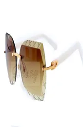 Wholemirror Jindian fashion highquality carving sunglasses 8300593 leisure ultralight white board sunglasses size 60183839787