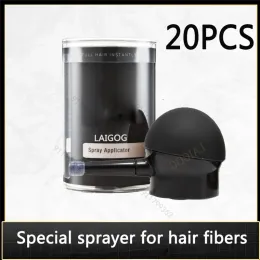 Products 20pcs Hair Spray Portable Hair Building Fiber Powder Spray Applicator Extension Nozzle Pump for hair loss hair fiber applicator