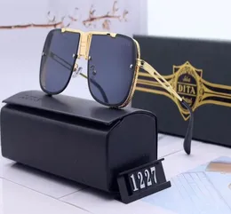 مصمم نظارة شمسية مستقطبة للرجال المرآة الزجاجية GRIL GRIL LENSE VINTAGE SUN SINGES EYEWEAR ELISESIONS WOLD WITH BOX 12271560169