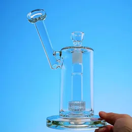 Mobius glas vatten vattenpipa sidovagn munstycke för rökning bongs matris percolater olje dabb riggar 18 mm kvinnlig fog med skål mb01