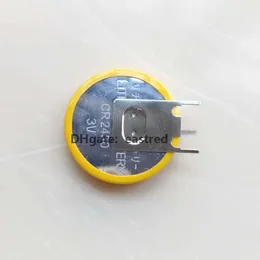 550 mAh CR2450 3V Litt Monety Button z 3 zakładkami lutowniczymi na PCB