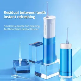 Oral Irrigators Hemsida med oral irrigator Dental Portable Sink Magnetic Charging Sink IPX7 Irrigator 3 Cleaning Teething Mode J240318