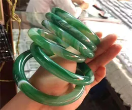 Supply Jewelry Jade Seide Jade Achat Jade Armband Zylindrisch Damen Armreif5575367