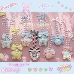 Hand made Lolita necklace pendant sweet candy deserve to act the role of transparent love necklace 240315