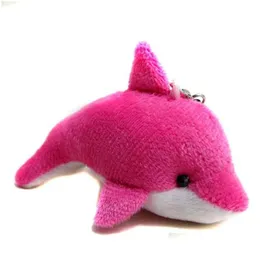 Stuffed Plush Animals Mixed Color Mini Lovely Cute Dolphin Charms Kids P Toys Home Party Pendant Gift Decorations Drop Delivery Gifts Dhuat