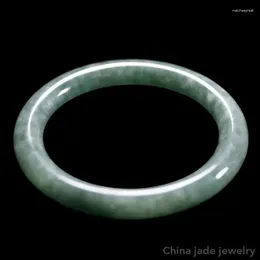 Strand Wyślij certyfikat oryginalny birmańsko jadeite bangle kobiety grzywna biżuteria