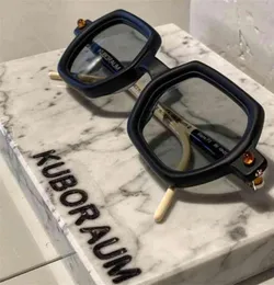 Скидка 70 в интернет-магазине солнцезащитные очки Kuboraum, немецкая прочная линейная стильная оправа для близорукости, нейтральная комбинация, 5328316