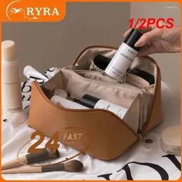 Storage Bags 1/2PCS Cosmetic Bag Large Capacity Travel Multifunction Women Toiletry Make Up Makeup