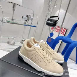 59% rabattskor 2024 Ny liten doft Panda Sports Casual Womens Color Contrast Läder Tjock Sole Fashion Board Small White Shoes