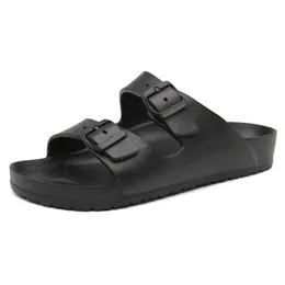 HBP icke-varumärke Saguaro Mens och Womens Eva Buckle Slide Sandaler Lätt bekväma utomhus tofflor