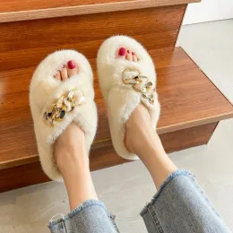 Boots Women's Cross Band Slippers Soft Plush Furry Cozy Open Open House Shoes Indoor Outdoor Faux Fur Slippers Comfy Sliper on Treptable