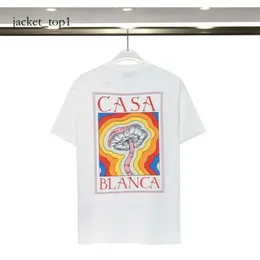 New Woens Designer T Shirts Luxe Tshirt Men Casablanca Luxury Tees for Men Top Oversized Tee Casablanc Shirt Casa Blanca Clothing Fashion Summer 6306