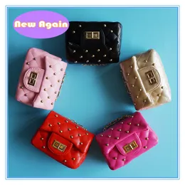 Baby Girls Little Coin يحافظ على الأطفال الصغار أكياس الكتف الصغيرة للأطفال MINI Messenger Bag Bag Toddlers Wallets Pu Pouch ARYB041