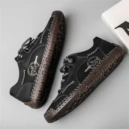 Casual Shoes Syntetic Leather Round Tip Luxury Trainer Running Make Sneakers Men All Brand Sport Advanced Tenisfeminino YDX2