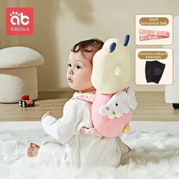 AIBEDILA Born Baby Things Mother Kids itens para bebês 1-3t Criança de bebê protetor da cabeça do bebê Segurança de cartoon travesseiros de bebê ab268 240308