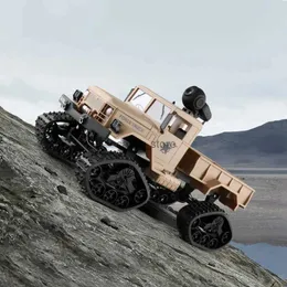 Electric/RC Car FY001 1/16 2.4G 4WD RC CAR 720P 0,3MP KAMERA WIFI FPV Borsta off-road Military Truck w/LED Light vs WPL WLTOYS CRAWLER MODELL2403