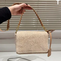 Camera Crochet Bag Summer Woven Designer Purses Shoulder Sling Bucket Bag The Tote Telfer Toiletry Woman Bags Coin Purse Passport Holders