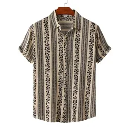 Camisas casuais masculinas roupas de luxo masculinas camisas de alta qualidade camisetas sociais entrega gratuita algodão havaiano mangas curtas j240316
