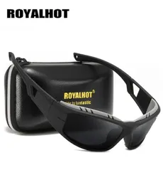 Royal novo luxo polarizado óculos de sol men039s condução tons masculino óculos de sol vintage condução clássico óculos de sol masculino goggle2914628