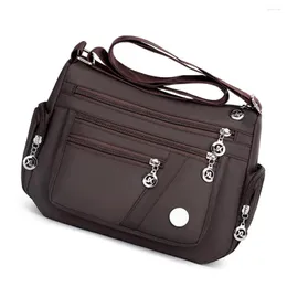 Bolsas de ombro Mulheres Bolsa Zipper Jovens Meninas Crossbody Fashion Decor Acessório