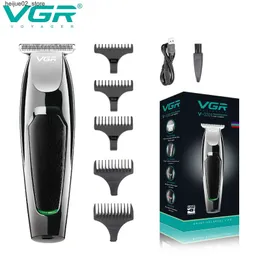 Electric Shavers VGR Hair Clipper Electric Frisör Cordless Mini Mens V-030 Q240318