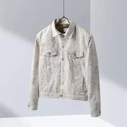 Nytt mode med flera stilar Mens Designer Denim Jacket Womens mode broderade bokstäver Autumn och Winter Windproect Couple Top