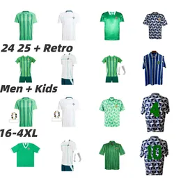 2024 2025 Irlanda do Norte BRADLEY camisas de futebol CHARLES homens crianças DIVAS SAVILLE EVANS camisa de futebol BALLARD BEST BROWN RETRO 1979 82 88 90 92 94 uniformes de WASHINGTON