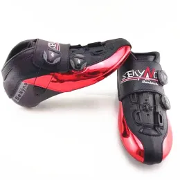 Shoes Knob Button Lock 6layers Carbon Fiber Inline Speed Skates Shoes Dual Fastener Rotate Spinner Speed Race Patines adult kids Boot