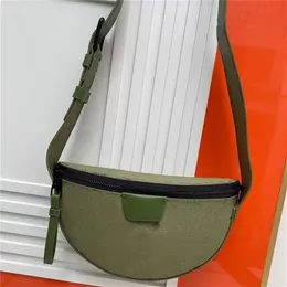 Дизайнерская сумка через плечо Модные сумки на ремне Кожаные лоскутные мужские сумки Сумки через плечо Полукруглая сумка с горошком и булочкой