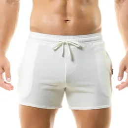 Shorts masculinos verão casual boxers moda confortável sono bottoms calças curtas homem respirável casa moletom jogging