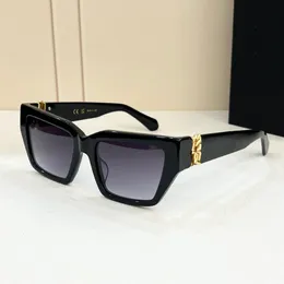 Gold Black Smoke Sunglasses Squared Cat Eye Women Summer Shades Sunnies Lunettes de Soleil Glasses Occhiali da sole UV400 Eyewear