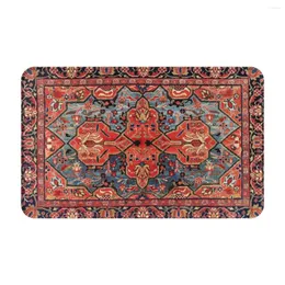 Teppiche Kashan Poshti Zentralpersischer Teppich, bedruckt, Fußmatte, Teppichmatte, rutschfeste Fußmatte, Bad, WC, Balkon, Wohnzimmer, wasser- und ölbeständig