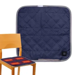 Cuscino riscaldante elettrico Tappetino Cuscino del sedile portatile alimentato tramite USB con 3 modalità di riscaldamento Forniture per scaldini invernali per auto da campeggio