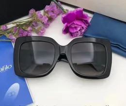 WholeBrand Designer-Sonnenbrille im quadratischen Sommerstil für Damen, Vollrahmen-Sonnenbrille, UV-Schutz, modisch, gemischte Farben, mit Box9371978