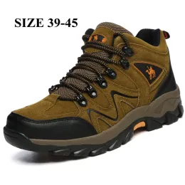 Shoes Xiaomi Men Hiking Waterproof Trekking Boots Mountain Climbing Shoes Sports Rubber Sole Women Couple Shoes