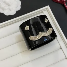Дизайнерский женский мужской браслет Chanells, роскошный модный брендовый браслет с буквой C, женский открытый браслет, ювелирные изделия, манжеты, подарок CClies 9683